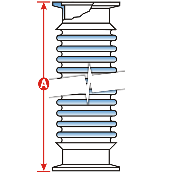 Fittings Bellows Hose Metal Kf Inch Thin Wall Tubing Iso Kf